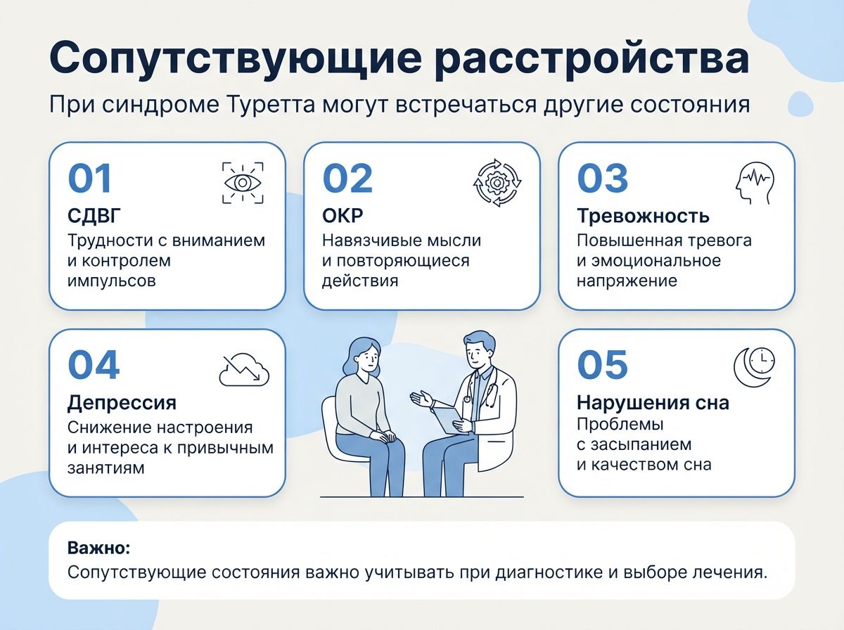 Лечение синдрома Туретта в Абакане инфографика