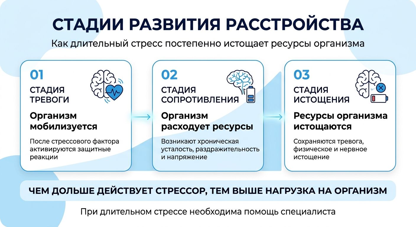 Лечение стресса в Абакане инфографика